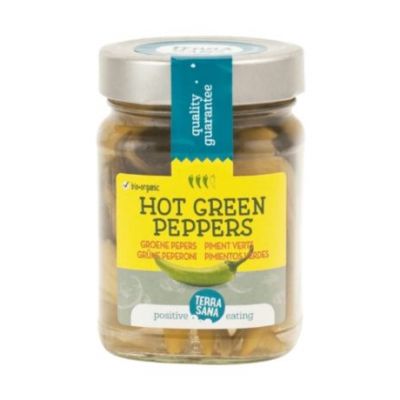 Pimientos Verdes Bio Vegan 230g Terrasana