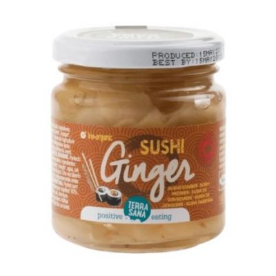 Jengibre para Sushi Bio Vegan 190g Terrasana
