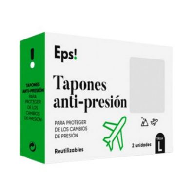 Tapones Anti-Presion Talla L 1 caja EPS 2 tapones