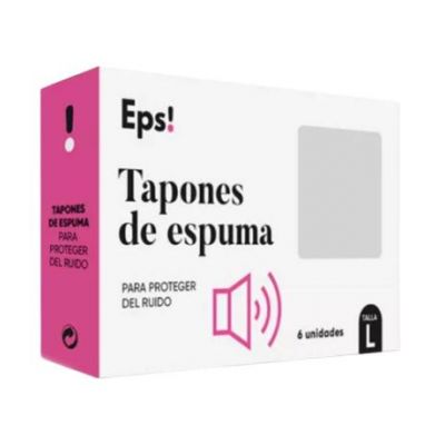 Tapones Espuma Talla L 1 caja EPS