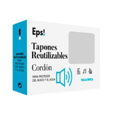 Tapones Reutilizables Cordon 1 caja EPS