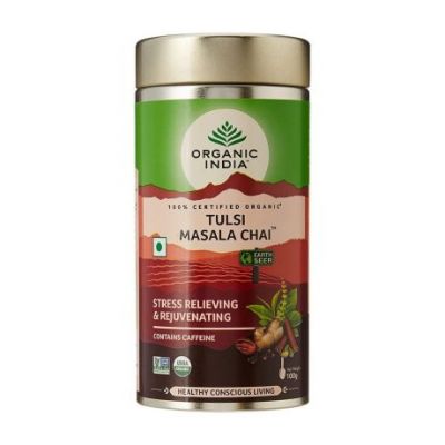 Tulsi Masala Chai Bio 100g India biologica