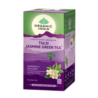 Tè verde al gelsomino Tulsi Eco 25inf India biologica
