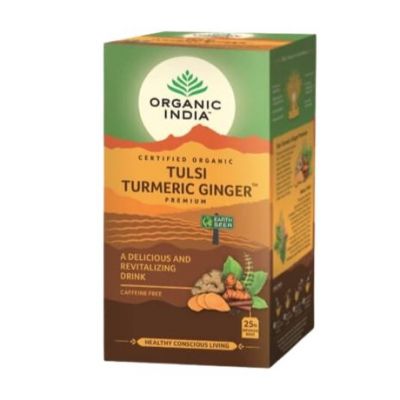 Tulsi Curcuma Zenzero Eco 25inf India Biologica