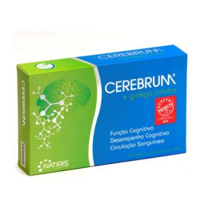 Cerebrum   Ginko Biloba 20amp Natiris