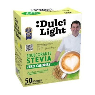 Stevia Zero Calorie Sweetener 50sbrs Dulci Light