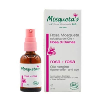 Aceite Rosa Mosqueta   Rosa Damascena Bio 30ml Mosqueta´s
