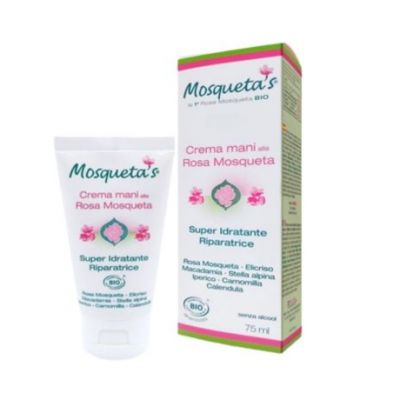 Organic Rosehip Anti-Aging Hand Cream 75ml Mosqueta's
