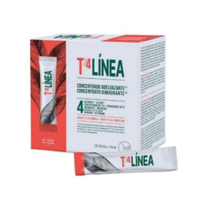 T4 Linea Concentrado Adelgazante 28 Sticks T4 Linea