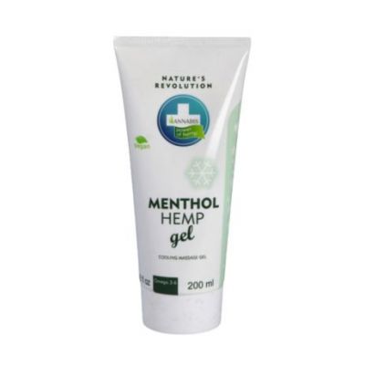 Menthol Hemp Gel Cañamo Efecto Frio Vegan 200ml Annabis