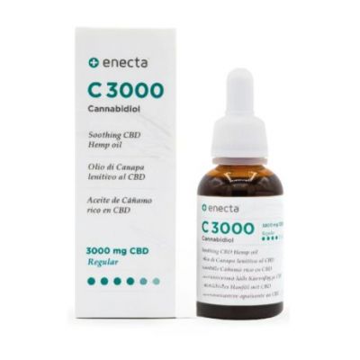 C3000 Olio di Canapa Ricco di CBD 3000Mg 30ml Enecta