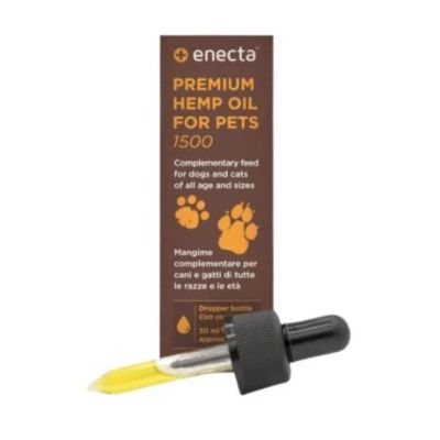 Aceite Cañamo Premium Mascotas 1500Mg 30ml Enecta