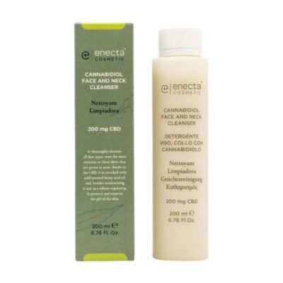 Gel detergente viso al CBD Enecta 200ml