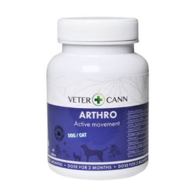 Arthro Collagen Chondroprotector Pets 60comp Vetercann