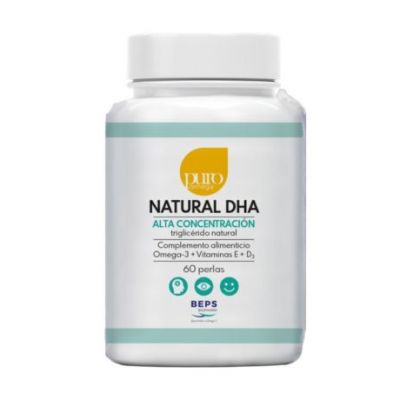 Natural DHA Alta Concentracion Beps 60 perlas Puro Omega