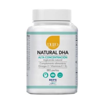 Natural DHA Alta Concentracion Beps 180 perlas Puro Omega