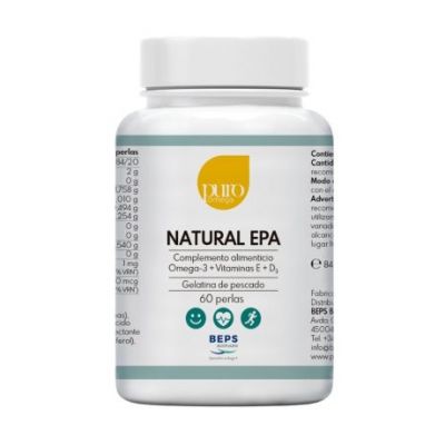 Natural EPA Máxima Absorcion Beps 60 perlas Puro Omega