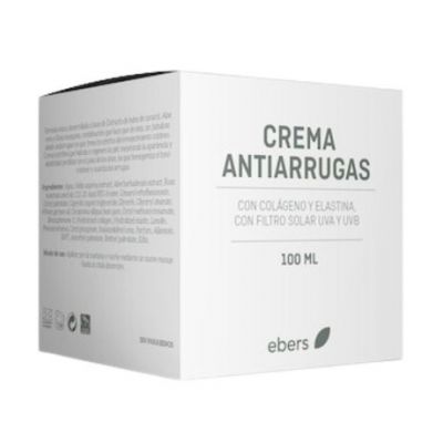 Crema Antirughe Alla Rosa Canina Aloe Baba Lumaca 100ml Ebers