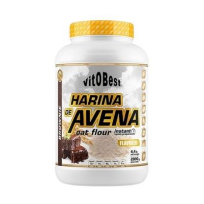 Harina De Avena Sabor Brownie 2kg Vitobest