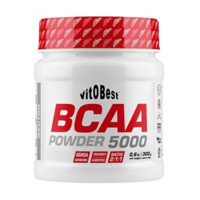 BCAA 5000 Powder Sabor Neutro 300g Vitobest