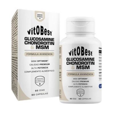 Glucosamina Condroitina MSM 60 capsule Vitobest