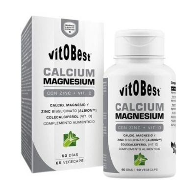 Calcium Magnesio 60caps Vitobest