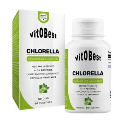 Chlorella 600Mgs 60vcaps Vitobest
