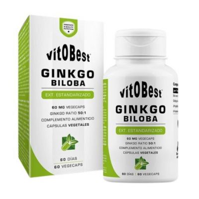 Ginkgo Biloba 60Mgs 60 capsule Vitobest