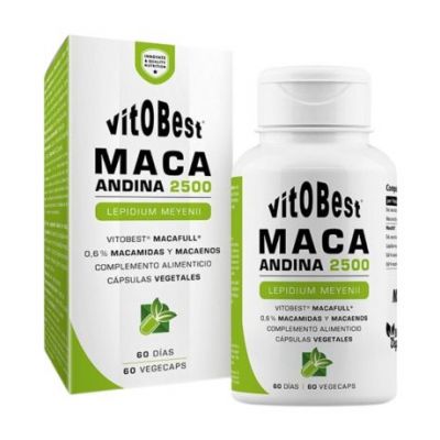 Maca andina 700Mg 60vcaps Vitobest