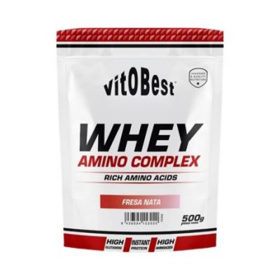 Whey Amino Crema di Fragole 500gr Vitobest