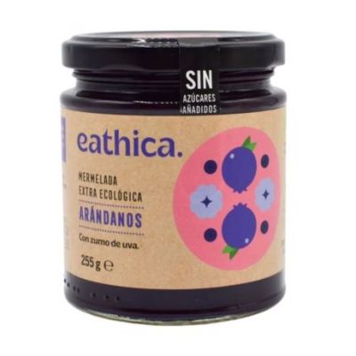 Mermelada Arandanos SinAzucar 255g Eathica