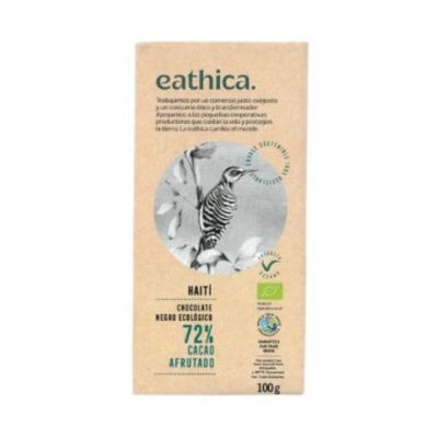 Chocolate Negro 72% Haití Bio 100g Eathica