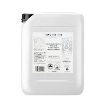 Bio Vegan Lavender Relaxing Bath Shower Gel 5L Biocenter