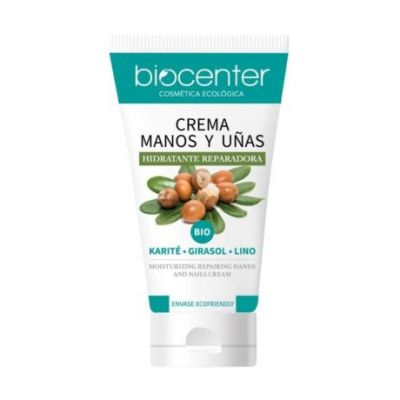 Karite Bio Vegan Feuchtigkeitsspendende, reparierende Hand- und Nagelcreme 75 ml Biocenter