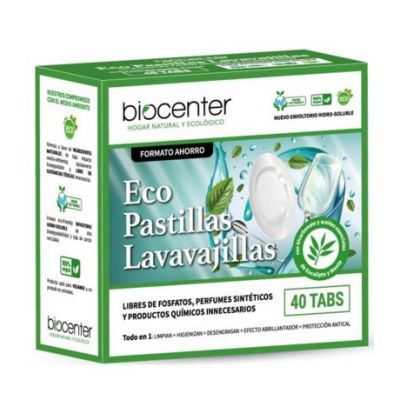 Eco Dishwasher Tablets 40tbl. Biocenter