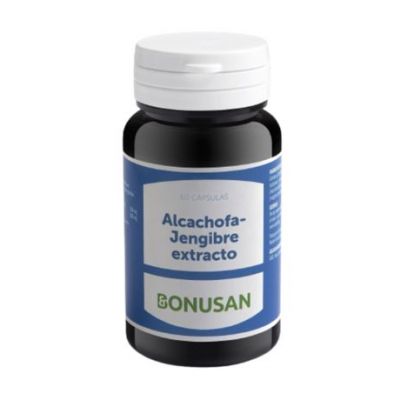 Alcachofa-Jengibre Extracto 60caps Bonusan