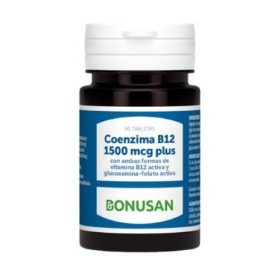Coenzima B12-1500 Mcg Plus 90comp Bonusan