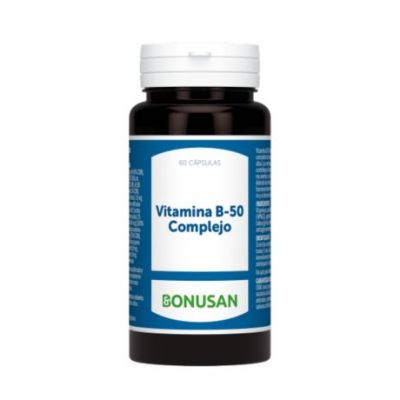 Vitamina B-50 Complejo 60caps Bonusan