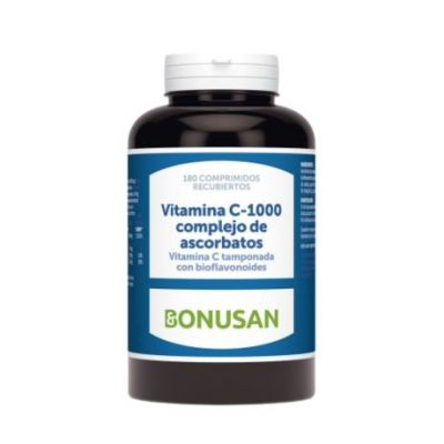 Vitamina C-1000 Ascorbates 180comp Bonusan