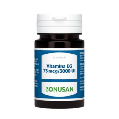 Vitamina D3 75 Mcg 3000 Ui 60perlas Bonusan
