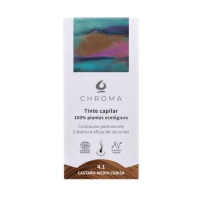 Teinture 4.1 Brun Cendré Moyen 100gr Chroma