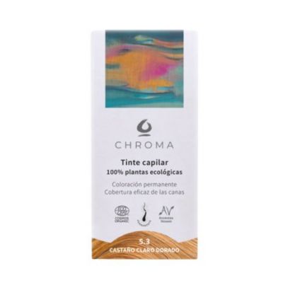 Teinture 5.3 Châtain Doré Clair 100gr Chroma