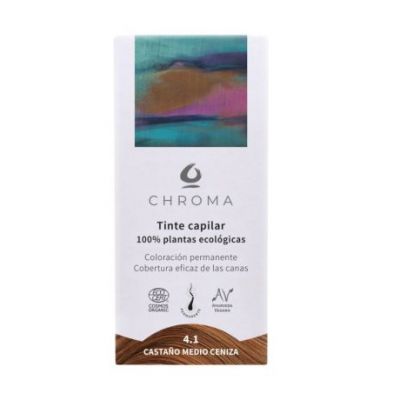 Colorant 4.1 Brun Cendré Moyen 500g Chroma
