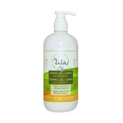 Champu Gel de Baño de Naranja Eco 500ml Lila