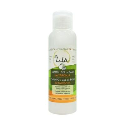 Champu Gel de Baño de Naranja Eco 100ml Lila