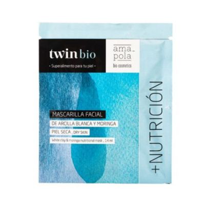 Mascarilla Nutritiva Arcilla Blanca y Moringa 14ml Amapola Biocosmetics