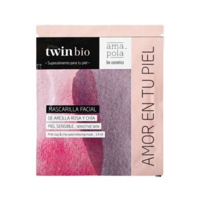 Mascarilla Calmante Arcilla Rosa y Chia 14ml Amapola Biocosmetics