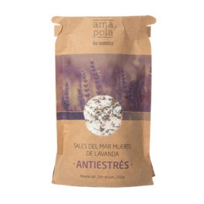 Sales Mar Muerto De Lavanda Antiestres 250gr Amapola Biocosmetics