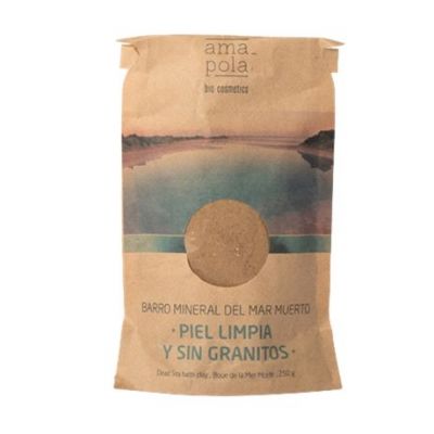 Barro Mar Muerto Piel Limpia 250gr Amapola Biocosmetics