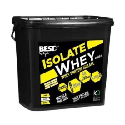 Proteina de Suero Whey Isolate Platano 4000gr Best Protein